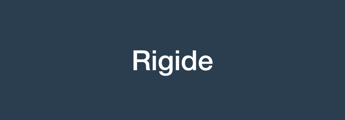 de rigide karakterstructuur